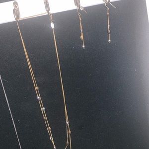 Zales Jewelry - Zales necklace and earring set Zales Jewelry - Zales necklace and earring set